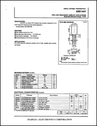 Click here to download 2SD1447 Datasheet