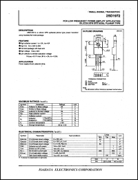 Click here to download 2SD1972 Datasheet