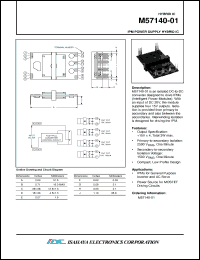 Click here to download M57140-01 Datasheet