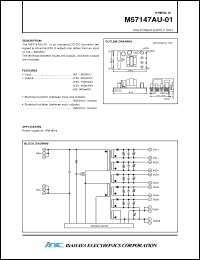 Click here to download M57147AU-01 Datasheet