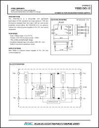 Click here to download YS051DD-12 Datasheet