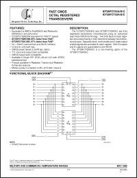 Click here to download IDT29FCT52 Datasheet