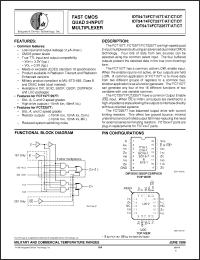 Click here to download IDT542257DTQB Datasheet