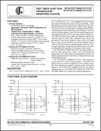 Click here to download IDT74FCT162646TPFB Datasheet