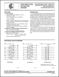 Click here to download IDT54FCT244 Datasheet