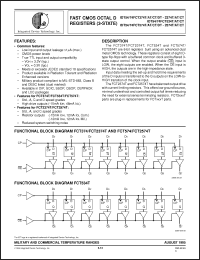 Click here to download IDT74FCT574CTE Datasheet