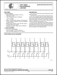 Click here to download IDT54FCT841CTE Datasheet