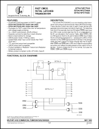 Click here to download IDT74FCT543P Datasheet