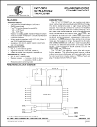 Click here to download IDT74FCT2543ATSO Datasheet
