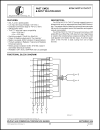 Click here to download IDT54FCT151CTPB Datasheet