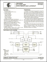 Click here to download IDT70125S45J Datasheet