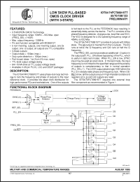 Click here to download IDT74FCT88915TT100LB Datasheet