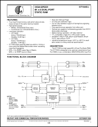 Click here to download IDT7005L25G Datasheet