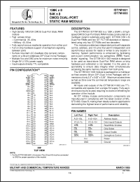 Click here to download IDT7M1001 Datasheet