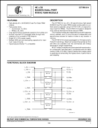 Click here to download IDT7M1014S20G Datasheet