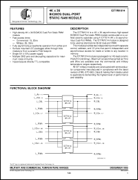 Click here to download IDT7M1014S30GB Datasheet