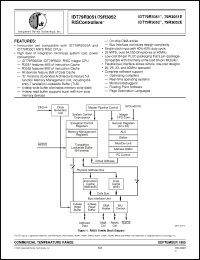 Click here to download IDT79R3051 Datasheet