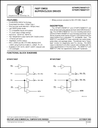 Click here to download IDT49FCT806CTP Datasheet