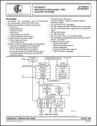 Click here to download IDT79RV304120J Datasheet