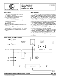 Click here to download IDT6178 Datasheet