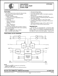 Click here to download IDT7015S15G Datasheet