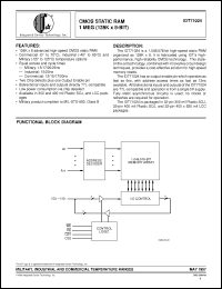 Click here to download IDT71024S17TY Datasheet