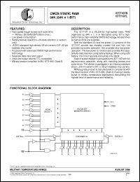 Click here to download IDT7187S85DB Datasheet