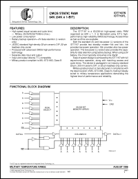 Click here to download IDT7187 Datasheet