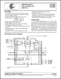 Click here to download IDT723641L15PF Datasheet