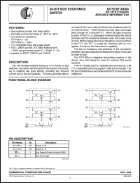 Click here to download IDT74FST1632383PA Datasheet