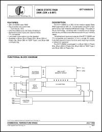 Click here to download IDT71256SA70TP Datasheet