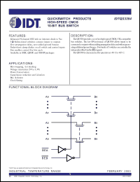 Click here to download IDTQS3384SO Datasheet