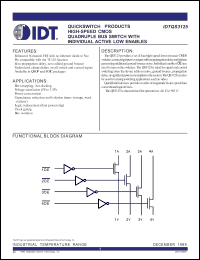 Click here to download IDTQS3125Q Datasheet