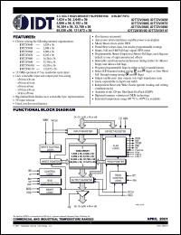 Click here to download IDT72V36100L10PF Datasheet