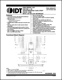 Click here to download IDT70T659S012BFI Datasheet