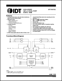 Click here to download IDT7007 Datasheet