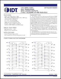 Click here to download IDT74LVCH16245 Datasheet