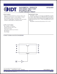 Click here to download QS3861 Datasheet