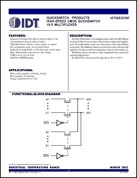 Click here to download IDTQS32390Q Datasheet