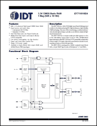 Click here to download 71V016 Datasheet