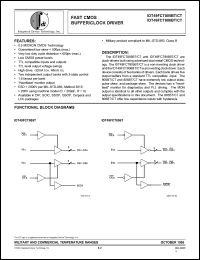 Click here to download IDT49FCT805BT Datasheet