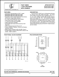 Click here to download IDT74FCT138A Datasheet