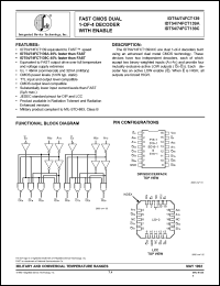 Click here to download IDT74FCT139C Datasheet