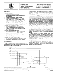 Click here to download IDT74FCT16501CT Datasheet