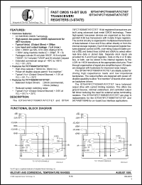Click here to download IDT54FCT16646T Datasheet