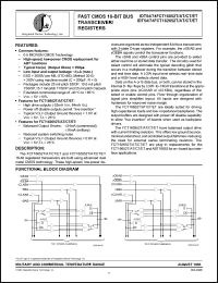 Click here to download IDT54FCT162652ET Datasheet