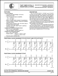 Click here to download IDT74FCT574T Datasheet