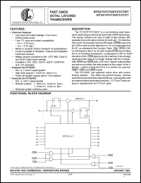 Click here to download IDT74FCT543AT Datasheet