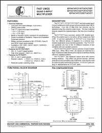 Click here to download IDT74FCT2157ATQ Datasheet