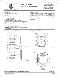 Click here to download IDT74FCT521BT Datasheet